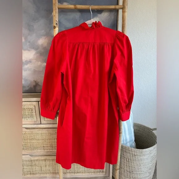 Tuckernuck POMANDER PLACE Red Claiborne Dress - Picture 5 of 12